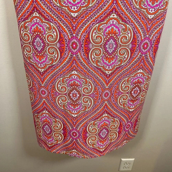 Jude Connally Ella Shift Dress Size Medium Pink Stretch Wrinkle Resistant Travel - Picture 5 of 7